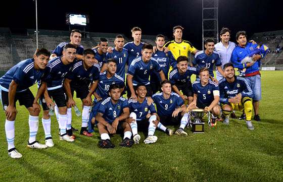 La Selección Argentina sub20 ganó en Salta y se llevó la Copa Amistad