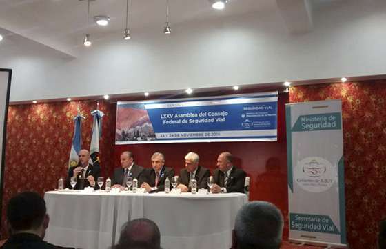 Salta estuvo representada en la Asamblea del Consejo Federal de Seguridad Vial