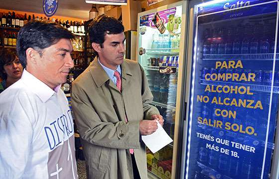 El gobernador Urtubey se sumó a la campaña por un consumo y venta responsable de alcohol