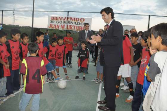El barrio Palmeritas cuenta con un playón deportivo