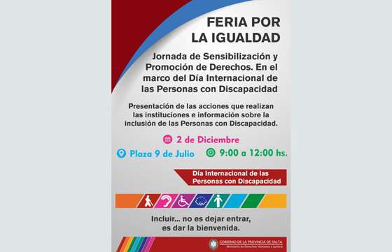 Feria por la Igualdad de personas con discapacidad