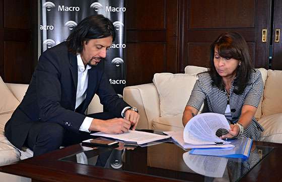 La Provincia firmó un convenio con el banco Macro para la construcción de una sucursal en zona oeste