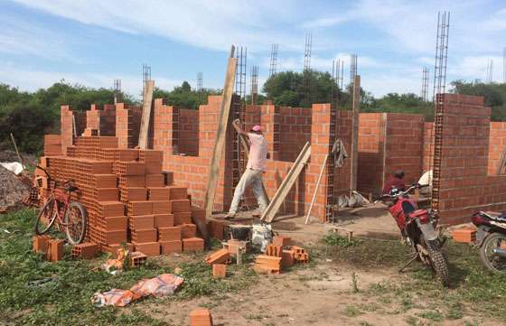 El IPV avanza con la construcción de una casa para niños en situación de vulnerabilidad