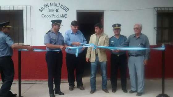 La Cooperadora Policial en Joaquín V. González tiene nuevas instalaciones