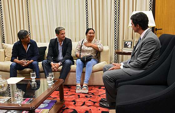 Urtubey recibió a los nuevos consejeros del Instituto Provincial de Pueblos Indígenas