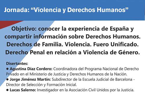 Se conocerá la experiencia de España en materia de violencia de género