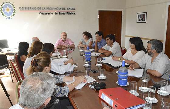 El gabinete de Salud Pública analizó la gestión en áreas operativas de Capital y el interior