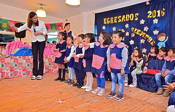 Miles de niños finalizaron el ciclo lectivo de Nivel Inicial