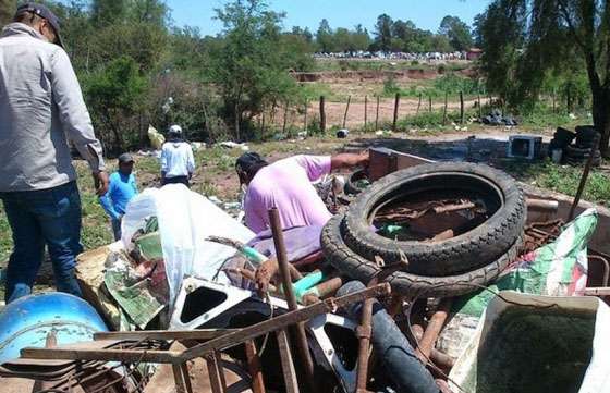 Comenzó el descacharrado en barrio Castañares