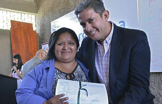 Entregaron certificados a titulares del programa Argentina Trabaja
