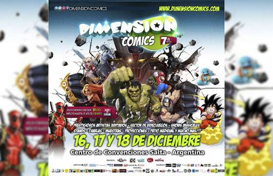 Séptima edición de Dimensión Cómics