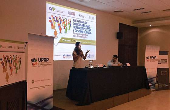 Finalizó una nueva edición del programa de Gobernabilidad organizado por la UPAP