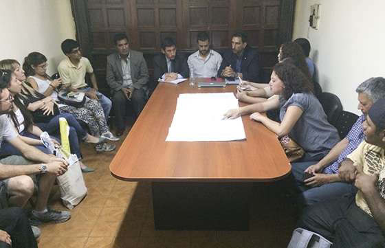El Secretario de Seguridad se reunió con beneficiarios del loteo Ex Pereyra Rozas