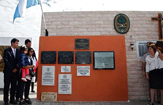 Se recordó a los 43 gendarmes fallecidos en Rosario de la Frontera