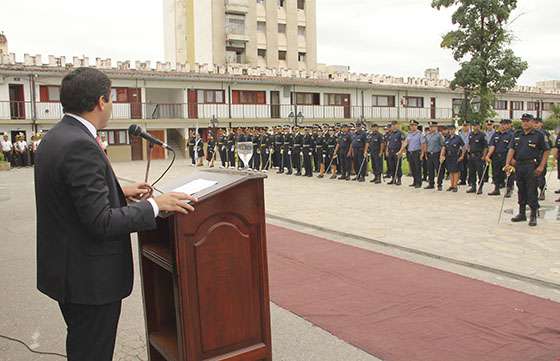 El Ministro de Seguridad tomó juramento a los nuevos Directores Generales de la Policía