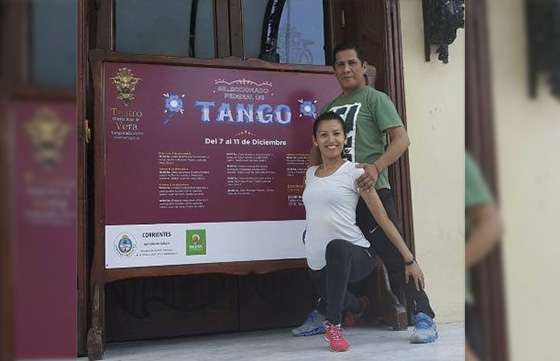 Bailarines de Salta participaron en el cierre del Seleccionado Federal de Tango