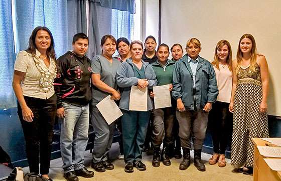 Primera Infancia y UNICEF capacitan a efectivos de la Dirección Penal Juvenil