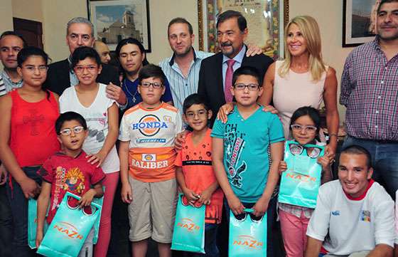 En Metán entregaron anteojos del programa Para ver Mejor