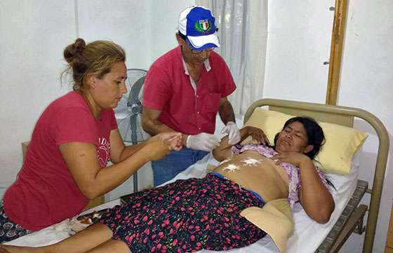 Asistencia socio sanitaria en comunidades originarias del Chaco salteño