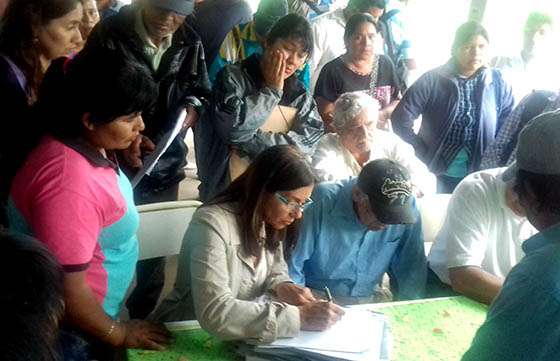 La ministra Berruezo informó a comunidades originarias de Tartagal sobre educación bilingüe