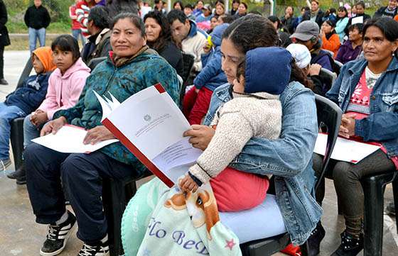 Más de 250 vecinos recibirán los títulos de propiedad de sus terrenos