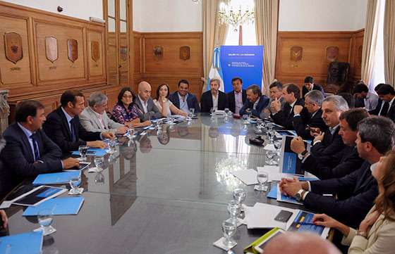 El Vicegobernador asistió a la reunión de mandatarios convocada por el Gobierno nacional