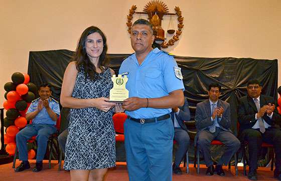 Efectivos del Servicio Penitenciario fueron destacados por su labor