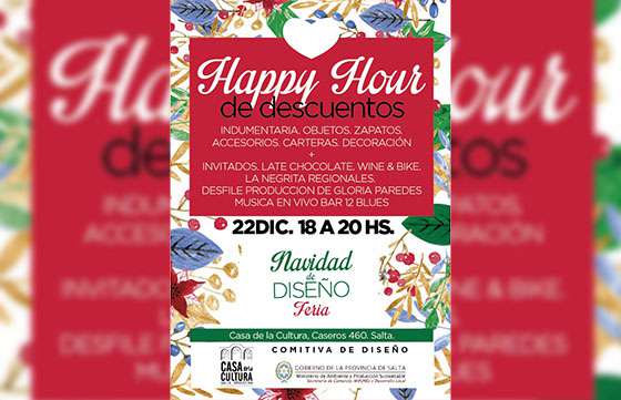 Promocionan producción salteña en la feria Navidad de Diseño
