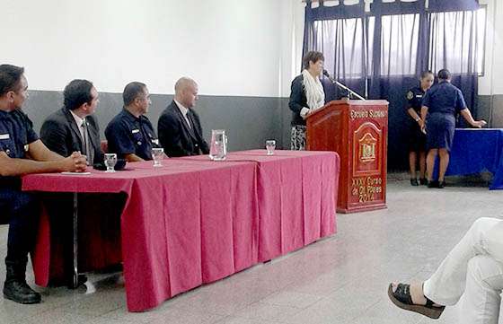 Capacitaron con sistema virtual a policías en temáticas de derechos humanos