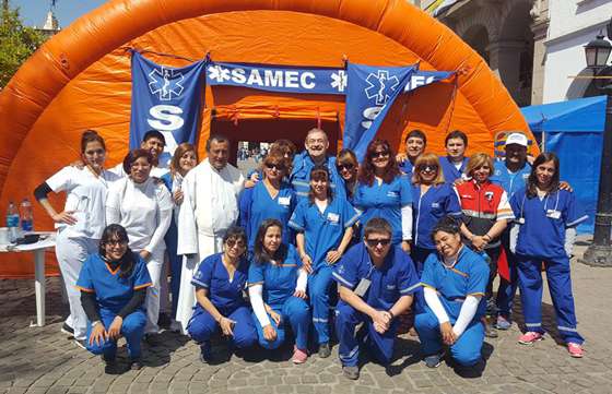 El SAMEC atendió a más de 32 mil personas durante el año