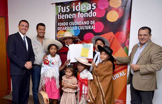 Entregaron cheques del Fondo Ciudadano de Desarrollo Cultural
