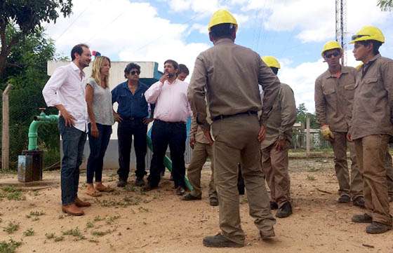 Avanza el Plan Hábitat en diversas localidades del interior