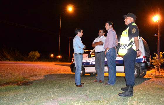 El Ministro de Seguridad supervisó los controles viales sobre ruta nacional 68