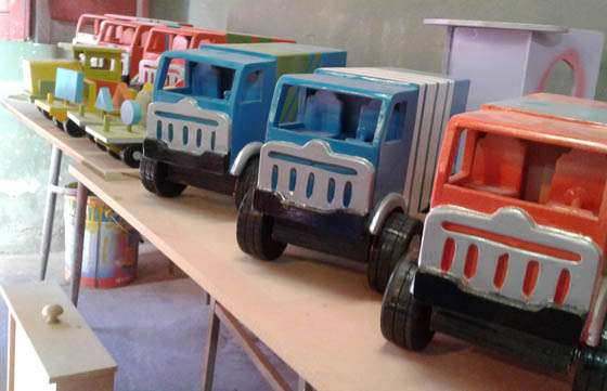 Por la festividad de los Reyes Magos venderán juguetes fabricados en el penal de Villa Las Rosas
