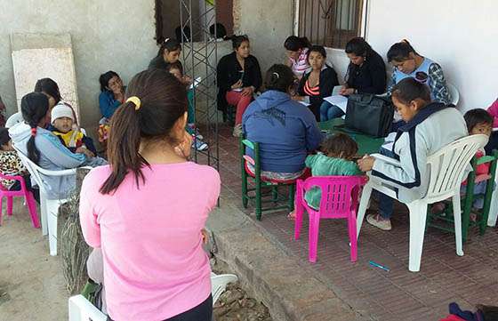 Primera Infancia y CONIN montan operativos itinerantes en Rivadavia
