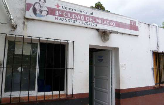 El viernes 6 desinfectarán el centro de salud de barrio Ciudad del Milagro