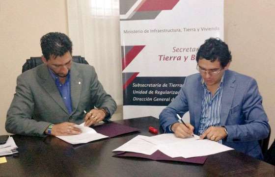 Más municipios firmaron convenios de acceso a la tierra y regularización dominial