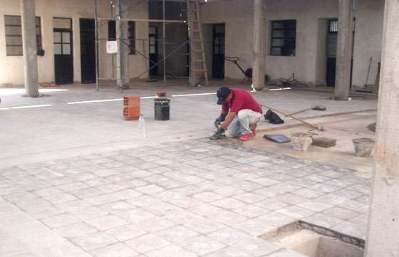 Avanza la construcción del nuevo edificio de la escuela técnica de Embarcación