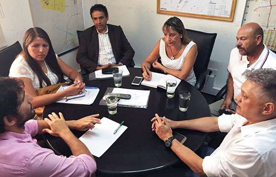 Evaluaron el servicio SAETA de La Caldera