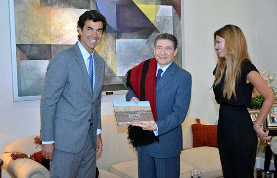 Urtubey recibió al embajador de Francia en la Argentina Henry Guignard