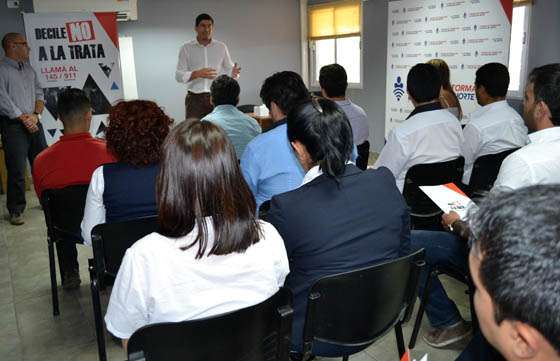 El Ministerio de Seguridad capacita a empresas de transporte contra la trata de personas