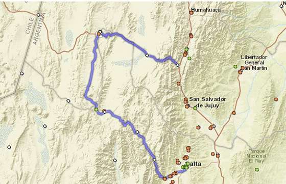 Recomendaciones  preventivas para quienes transiten desde Salta al norte de Jujuy
