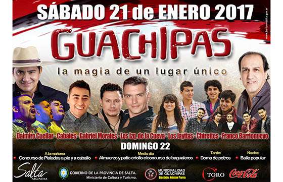 Se presentará hoy el Festival de Guachipas