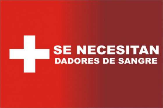 Solicitan dadores de sangre en el Centro Regional de Hemoterapia