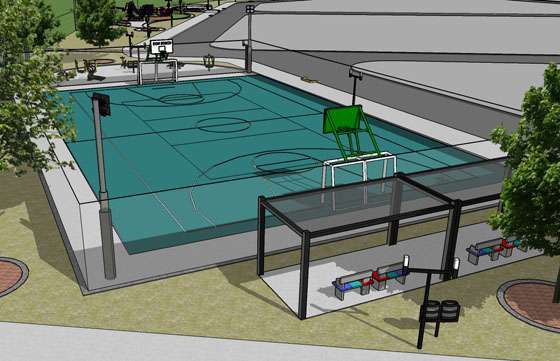 Construirán una sede deportiva y espacios verdes en el barrio San Rafael de San Lorenzo
