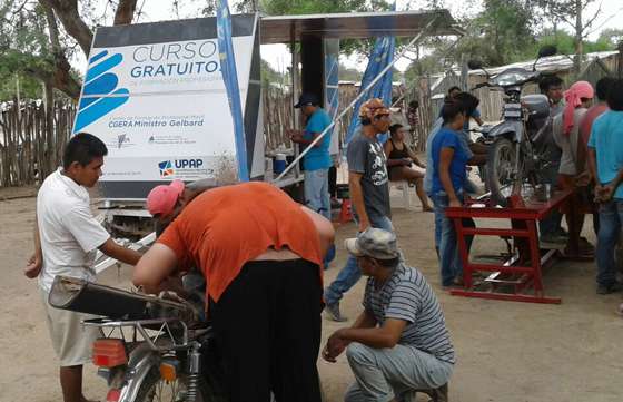 Más de cuatrocientas personas ya participaron de los talleres gratuitos de mecánica en motocicletas