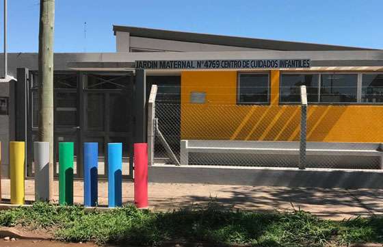 Ultiman detalles para la inauguración del Centro de Primera Infancia de Las Lajitas