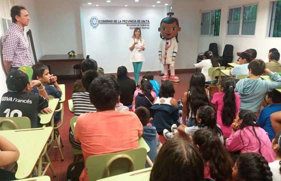 Actividades preventivas y de promoción de salud en la colonia de vacaciones