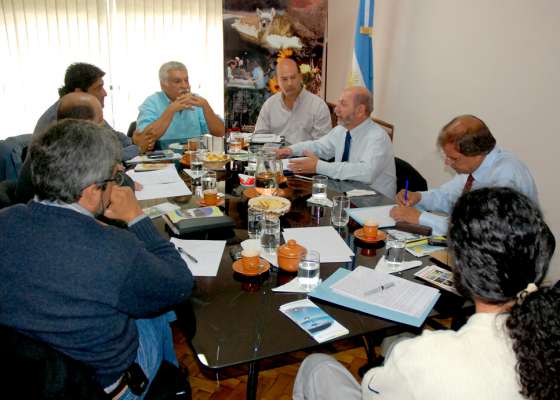 El ministro Nasser recibió a diputados de la Comisión de Medio Ambiente    