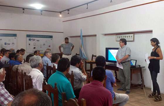 Productores vitivinícolas recibieron asesoramiento para fortalecer su actividad